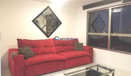 Locação. Apartamento  70M2, Mobiliado. 2 quartos, 1 suite. 1 Vaga