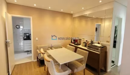 Apartamento Cambuci. Suíte. Lazer com Piscina. Mobiliado.