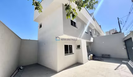 Sobrado Triplex Novo,3 Dts, Suíte, 2 vagas + terraço, Churrasqueira!15 min a pé metrô Alto Ipiranga
