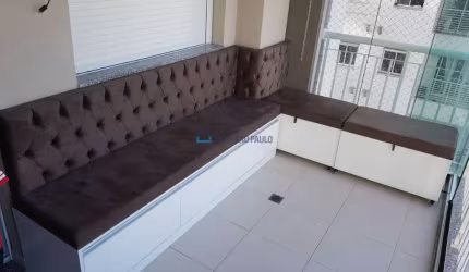 Apartamento de 2 dormitórios sendo uma suíte.