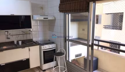 Studio amplo tipo Loft, , 34m²,  sacada gourmet, próximo ao metro.