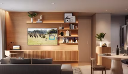 Apartamento com 1 Quarto à Venda em Moema.