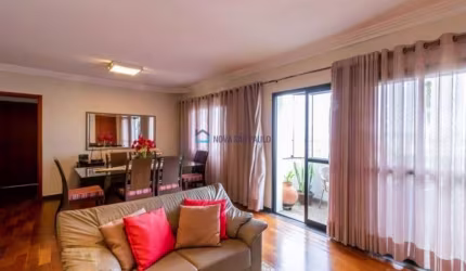 Apartamento a venda em Bosque da Saúde . 03 quartos (1 suíte) . 3 banheiros . 2 vagas . 144 m2
