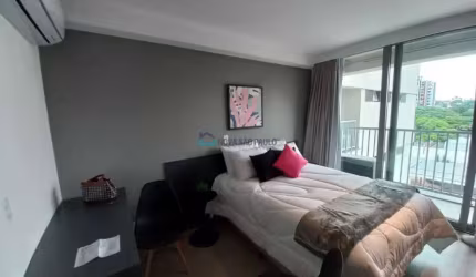 Studio à venda em Moema - Novo e equipado - 20 m2 300m. do Metrô  Eucalíptos