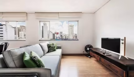 Cerqueira Cesar! Venda. Apartamento 124m². 2 quartos. 1 vaga