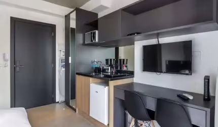 Studio Mobiliado na Bela Vista