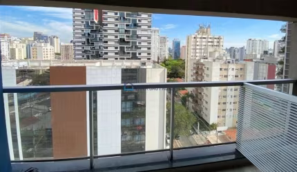 Studio na Vila Olímpia 1 quarto, 1 banheiro, 1 varanda, 1 vaga de garagem