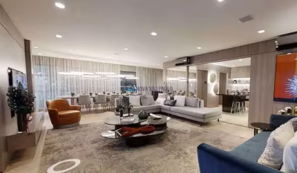 Apartamento Novo Varanda Gourmet à venda na Vila Clementino com 3 suítes e 2 vagas de garagem