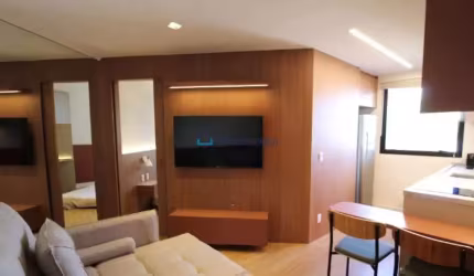 Apartamento - 1 Dormitório - 1 Vaga - Vila Nova Conceição com 37m²