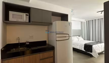 Studio 28m² , próximo ao Shopping Ibirapuera e metrô Eucaliptos - Moema