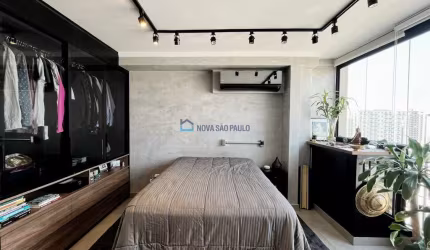 Studio à venda, 26m², semi mobiliado em Moema