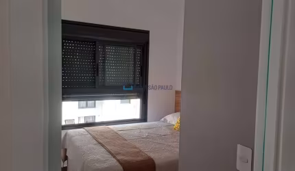MOEMA / 01 DORM / NOVO / 30 METROS /MOBILIADO