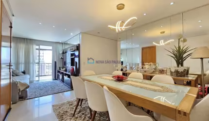 Apartamento Ipiranga 102m², 3dormitórios - 1suíte -  2 vagas e depósito privativo. Lazer completo.