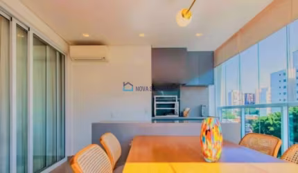 Apartamento 77m²  02 dormitórios 02 Suítes 02 vagas - Moema Pássaros