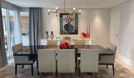 Apartamento Campo Belo com 380m² - 4 Suítes, 5 vagas