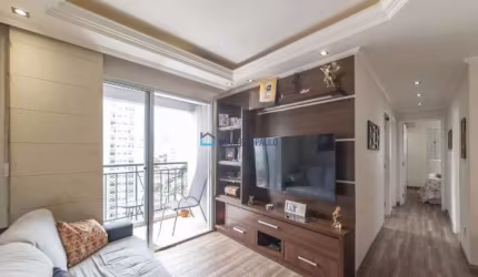 Apartamento com 70 metros, 2 vagas de garagem próximo ao metrô Alto do Ipiranga