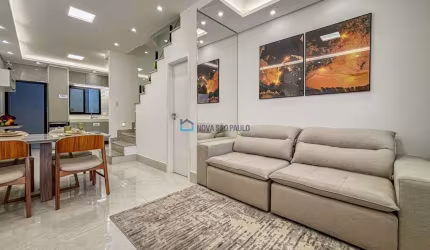 Sobrado Mobiliado Tríplex 3 Suítes, 2 Vagas, Terraço Gourmet Prox. Metrô Vila Mariana