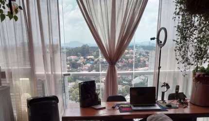 Apartamento no Real Parque a venda com 1 quarto, 1 vaga, 35m.