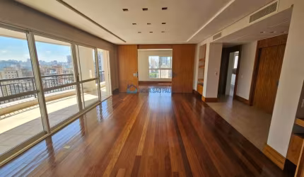 Apartamento em Moema Pássaro Nobre, com 310m², 03 suítes, 06 vagas, sala para vários ambientes