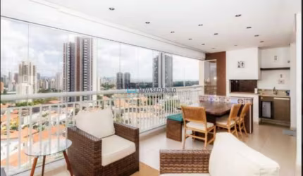 Apartamento a venda 127m2 - Varanda gourmet -  3 suítes- 2 vagas - 400M Metrô Alto do Ipiranga.