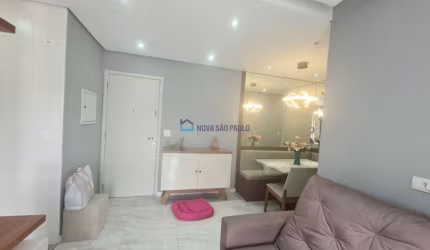 Apartamento 2 Dormitórios com Lazer Completo e 1 Vaga de Garagem na Saúde.