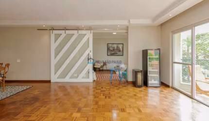 Moema Pássaros, apartamento com 158m²,  2 vagas !