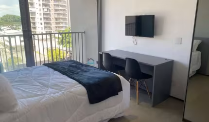 Studio à venda em Moema - Novo e equipado - 20 m2 300m. do Metrô  Eucalíptos