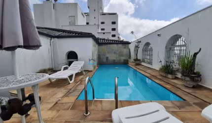 Cobertura na Aclimação 410 m² com piscina e área gourmet privativo.