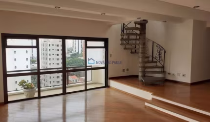 Moema, Cobertura Duplex! Sinônimo de casa suspensa!