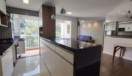 Apartamento com 2 quartos sala ampliada, 1 suíte e 1 vaga