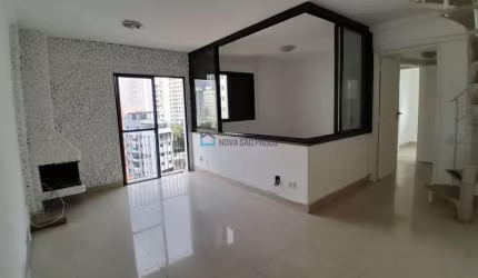 Apartamento a venda. Cobertura duplex Chácara Inglesa. 112m² Vago.