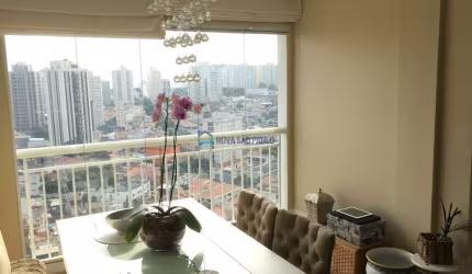 Apartamento à venda 2 dormitórios, 1 suíte, sacada , 2 vagas , 64m² - Saúde