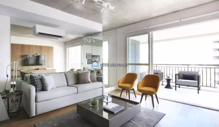 Apartamento Cidade Monções com 70m² - 1 Dormitório, 1 Vaga