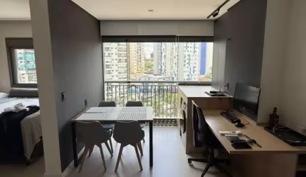 Studio 35m, 1 dormitório, mobiliado - 400m metro conceiçao