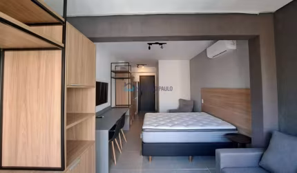 Studio novo e mobiliado à venda em Moema de 26 m²
