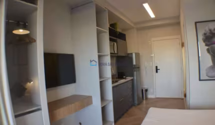 Studio mobiliado| 27 m²|Moema