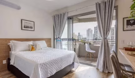 Studio à venda 25 m2 completamente mobiliado em Brooklin