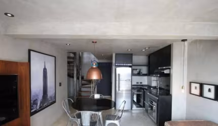 Apartamento Duplex  Mobiliado, Vila Mariana, 109m² 2 Suítes, 3 Vagas. Para investidor com renda.