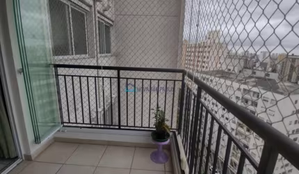 Andar Alto, 200 metros do Metrô Saúde, com 02 dormitórios, 01 suíte, sacada, 01 vaga e 57 m²