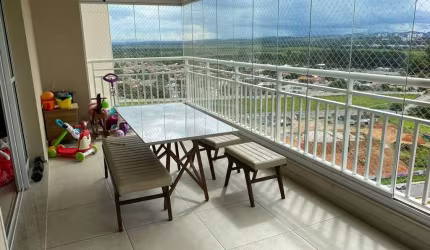 LOCAÇÃO 124m2  Andar Alto com 3 dorm 1 suíte em Cond Tipo Clube