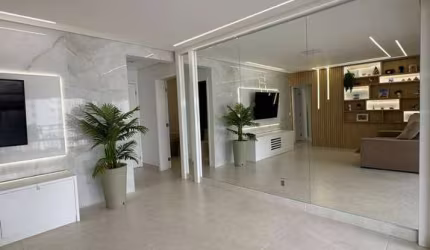 Terraços  124m2 cond. Tipo Clube com 3 dorm. 1 suíte e Varanda Gourmet