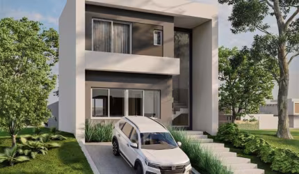 Casa de condomínio 3 dormitórios à venda no Bairro Vila Augusta com 137 m² de área privativa - 2 vagas de garagem