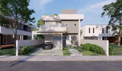 Casa de condomínio 3 dormitórios à venda no Bairro Condomínio Buena Vista com 206 m² de área privativa - 2 vagas de garagem