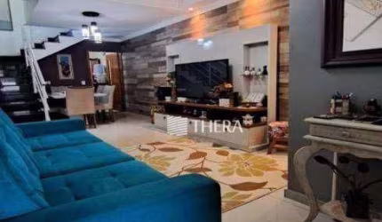 Sobrado com 3 dormitórios à venda, 94 m² por R$ 570.000,00 - Jardim Jamaica - Santo André/SP