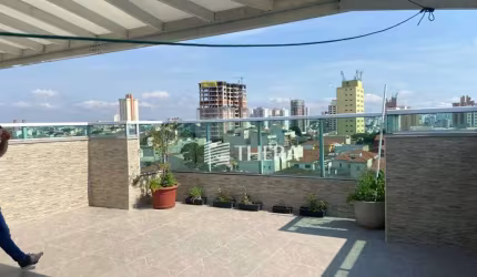 Cobertura com 3 dormitórios à venda, 160 m² por R$ 950.000,00 - Parque das Nações - Santo André/SP
