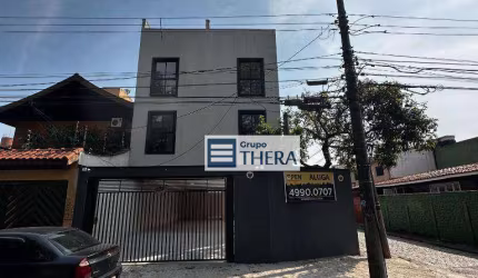 Cobertura com 1 dormitório para alugar, 69 m² por R$ 2.003,17/mês - Vila Homero Thon - Santo André/SP