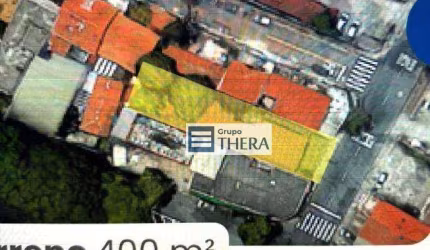 Terreno à venda, 400 m² por R$ 1.600.000,00 - Vila Bastos - Santo André/SP