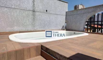Apartamento Triplex para alugar, 142 m² por R$ 3.851,19/mês - Campestre - Santo André/SP