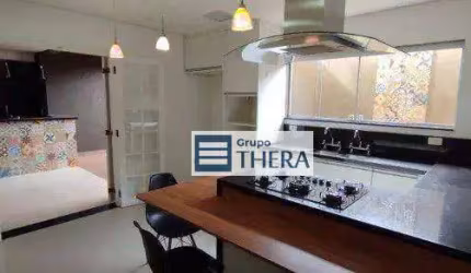 Sobrado com 5 dormitórios para alugar, 210 m² por R$ 7.161,00/mês - Vila Assunção - Santo André/SP