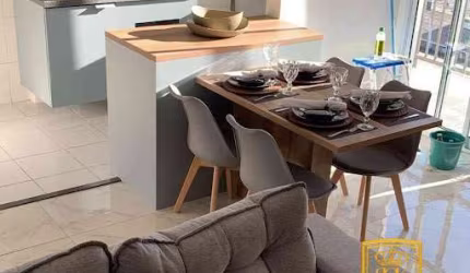 Apartamento com 2 dormitórios à venda, 58 m² por R$ 410.000,00 - Vila Metalúrgica - Santo André/SP